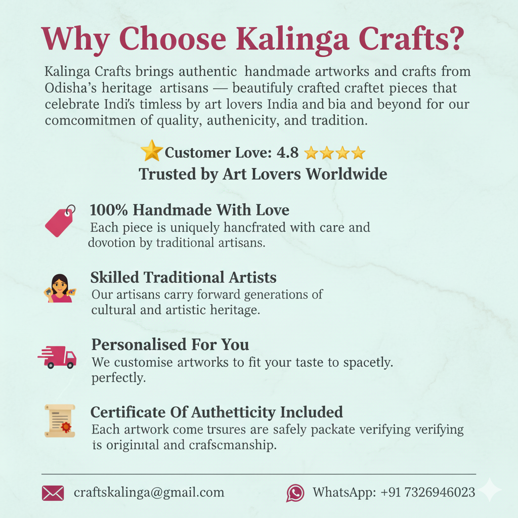 Kanchi Vijay – Handcrafted Pattachitra Masterpiece