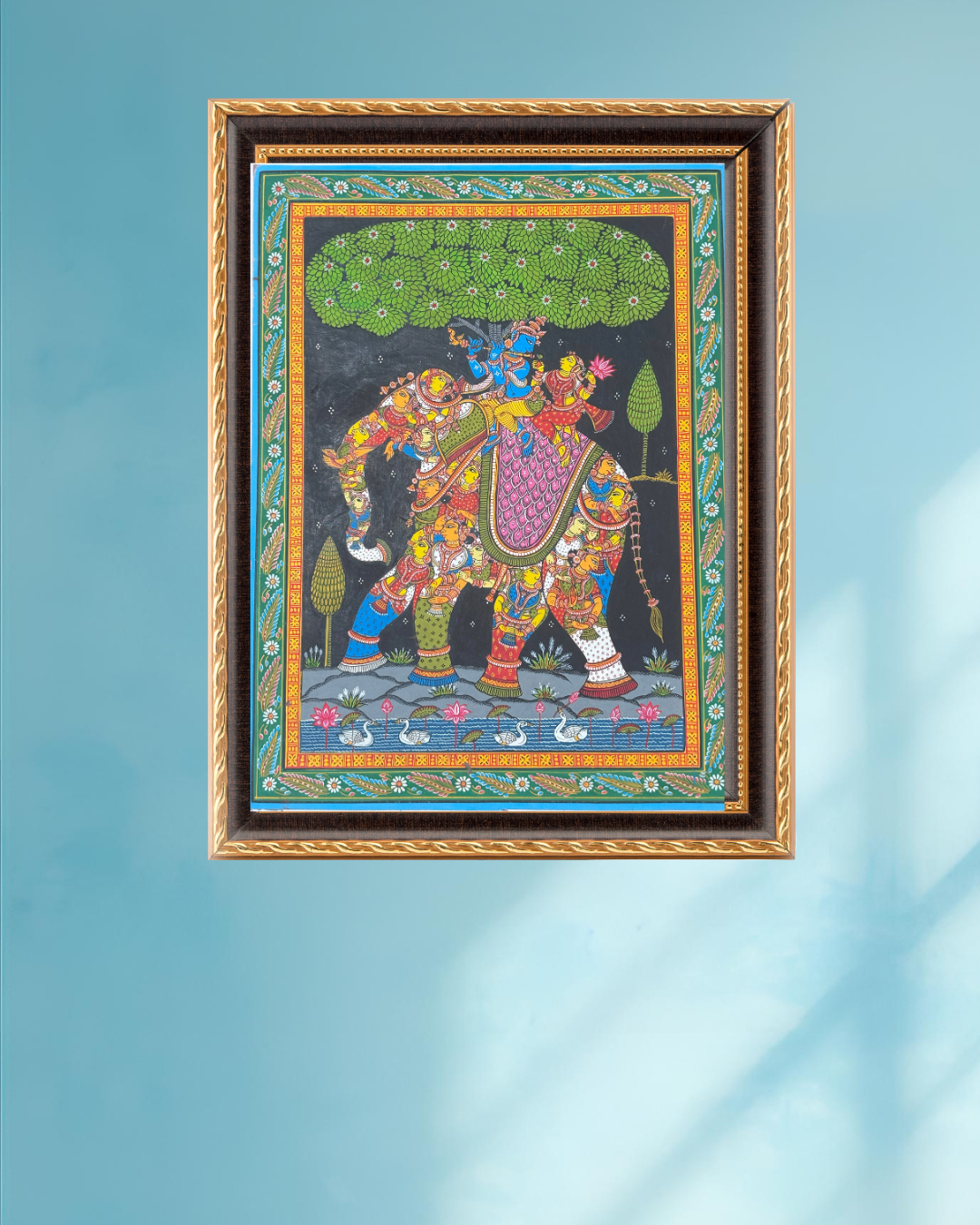 Kandarpa Hasti – The Divine Elephant Pattachitra