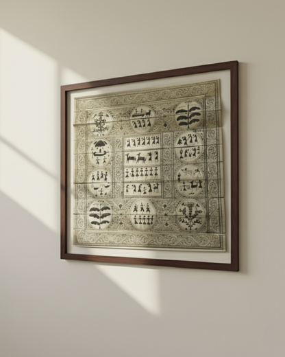 The Tribal Chronicle – Hand-Carved Palm Leaf Art 2