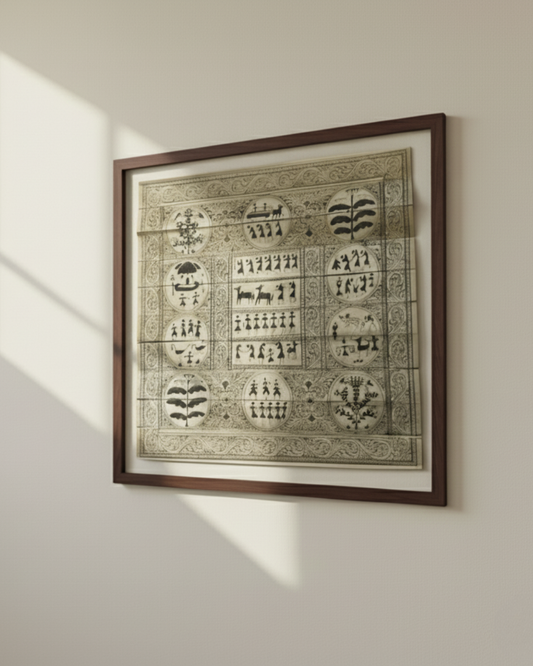 The Tribal Chronicle – Hand-Carved Palm Leaf Art 2