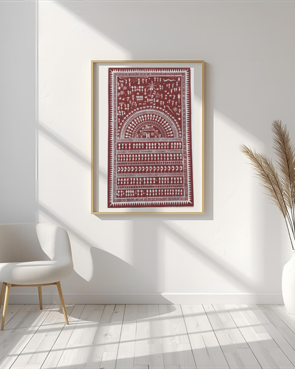 Tribal Pattachitra – Traditional Odisha Folk Art 2