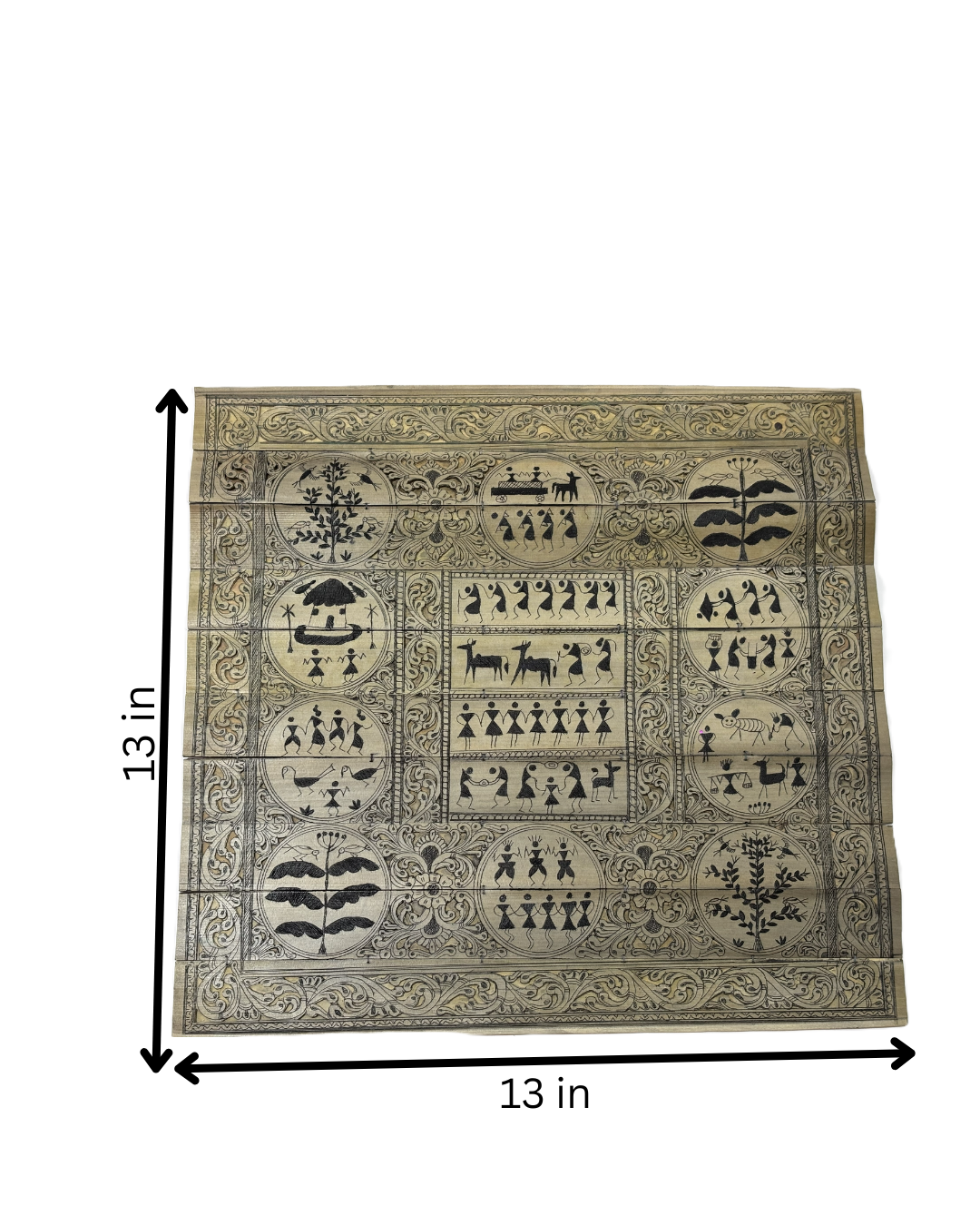 The Tribal Chronicle – Hand-Carved Palm Leaf Art 2