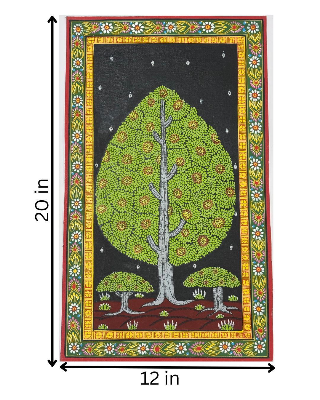 Tree of Life – Traditional Pattachitra Painting 2