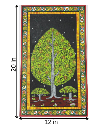 Tree of Life – Traditional Pattachitra Painting 2