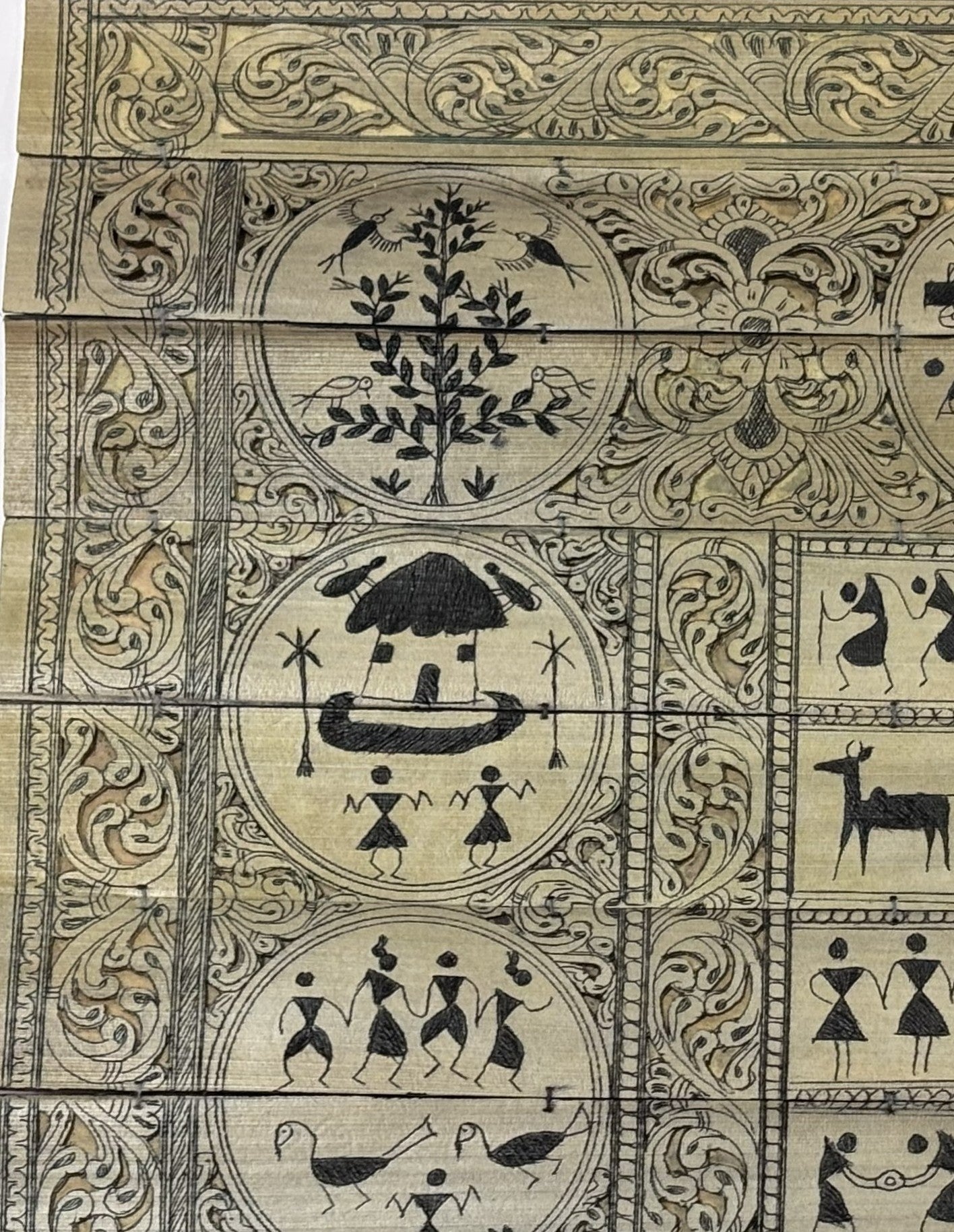 The Tribal Chronicle – Hand-Carved Palm Leaf Art 2