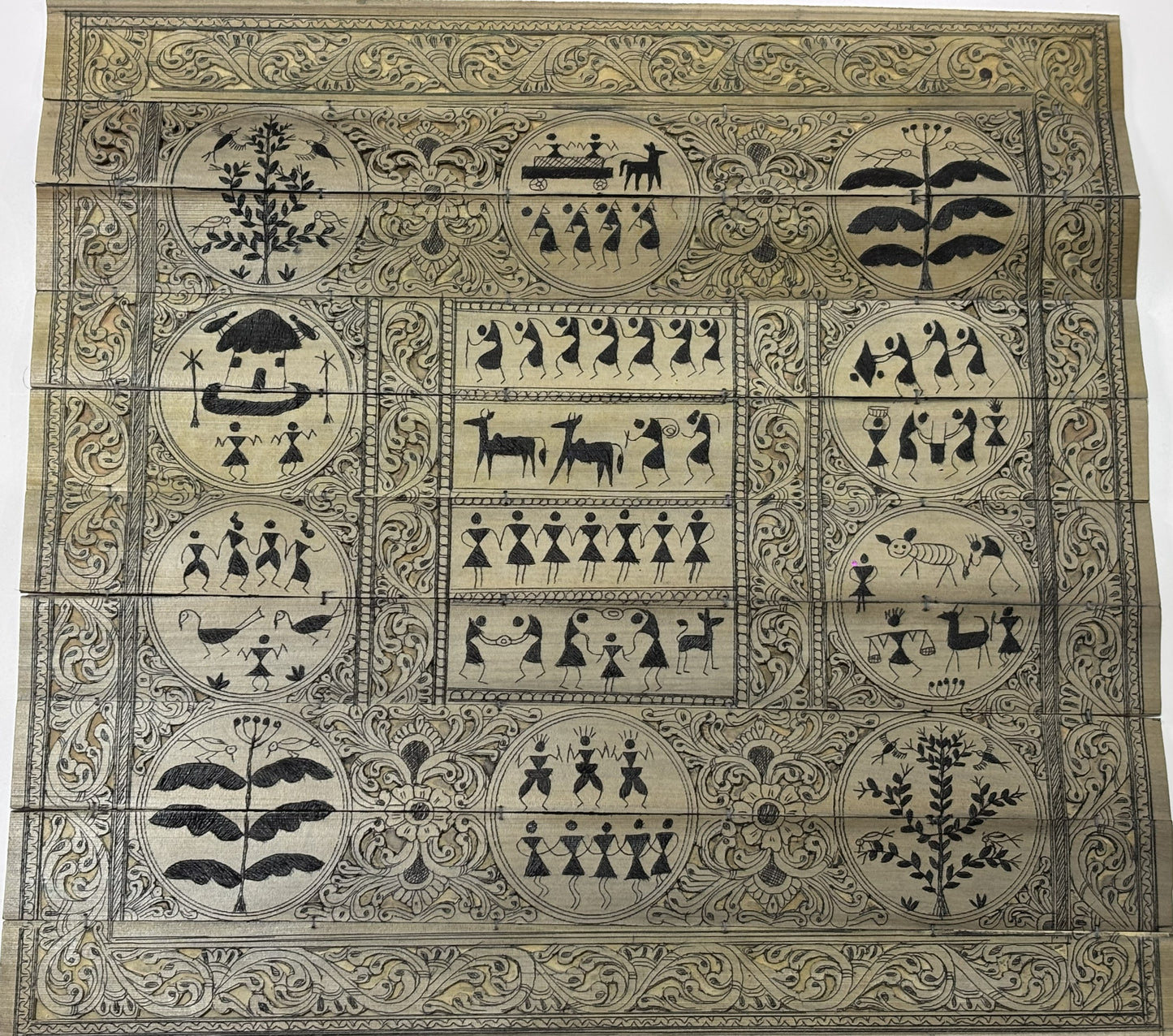 The Tribal Chronicle – Hand-Carved Palm Leaf Art 2