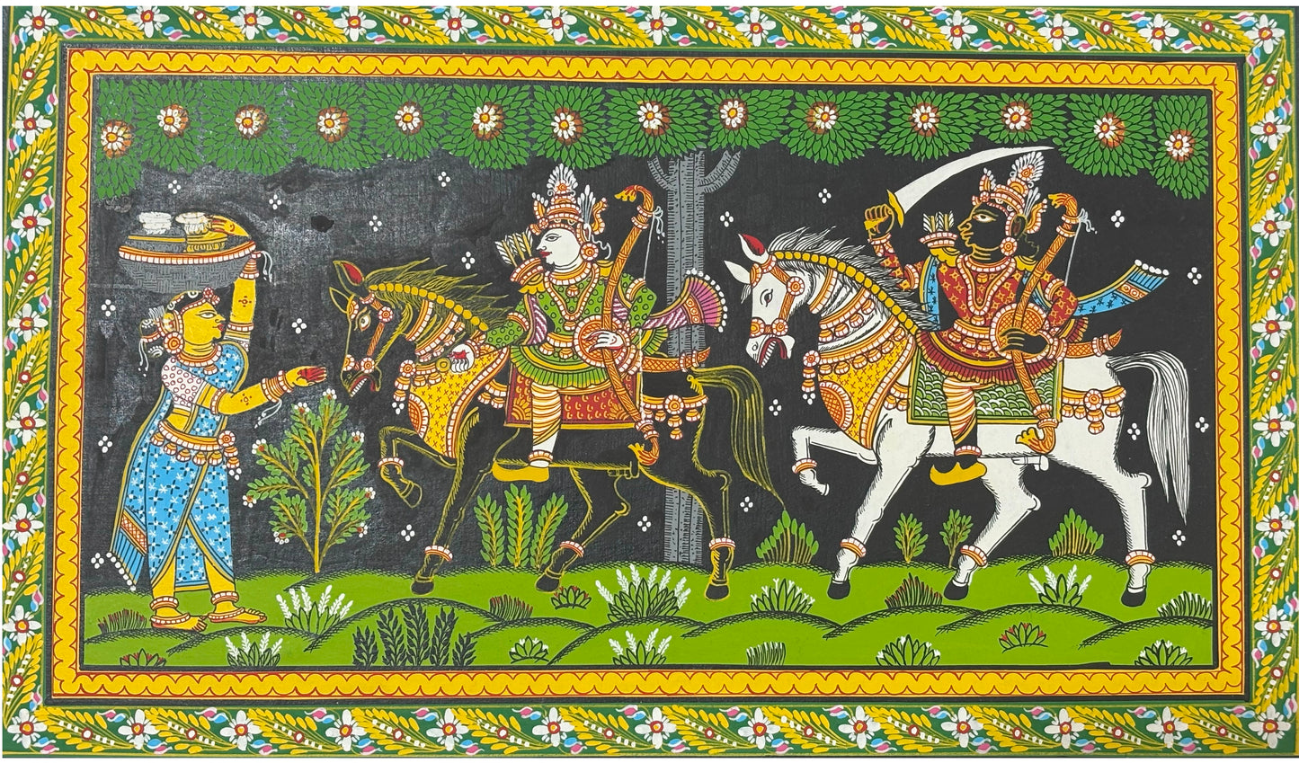 Kanchi Vijay – Handcrafted Pattachitra Masterpiece
