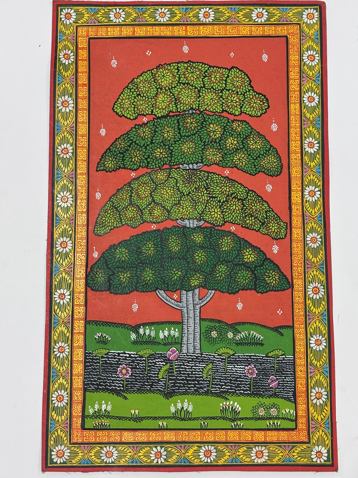 Tree of Life – Traditional Pattachitra Painting