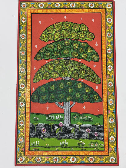 Tree of Life – Traditional Pattachitra Painting