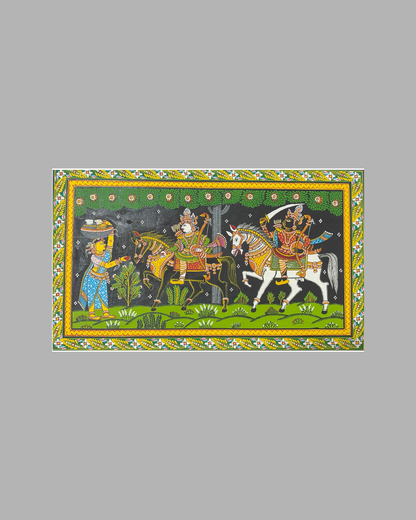 Kanchi Vijay – Handcrafted Pattachitra Masterpiece