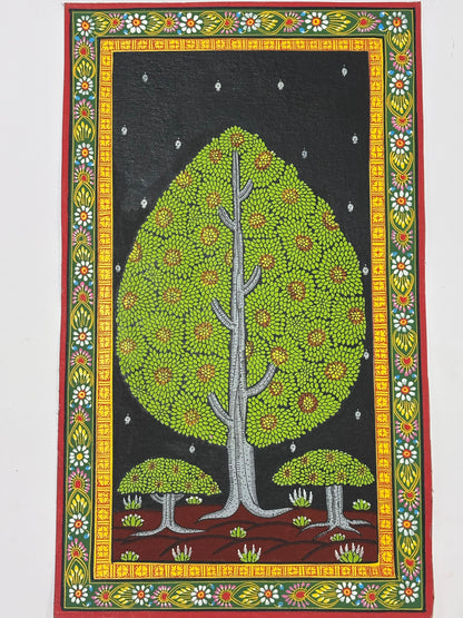 Tree of Life – Traditional Pattachitra Painting 2